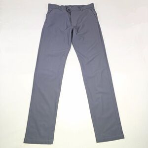GREYSON.- Mens 31x32 Montauk Performance Golf Trousers Pants- Dark Gray